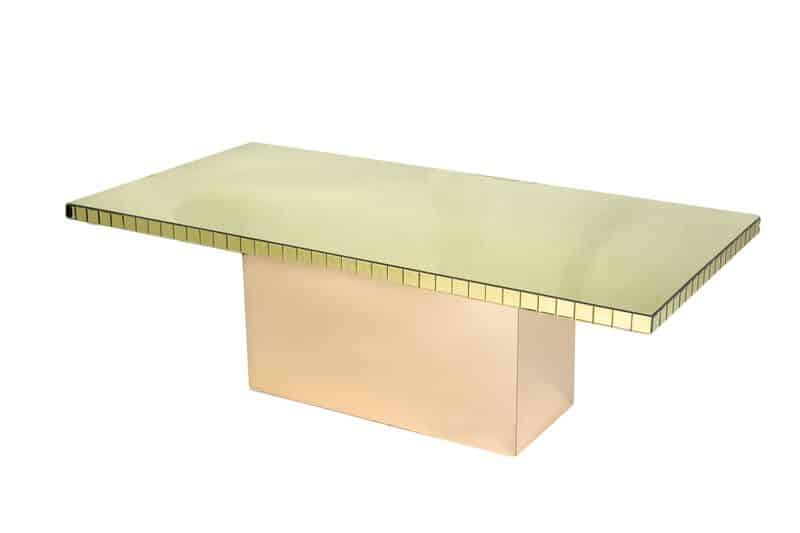 Chloe Dining Table (Gold)