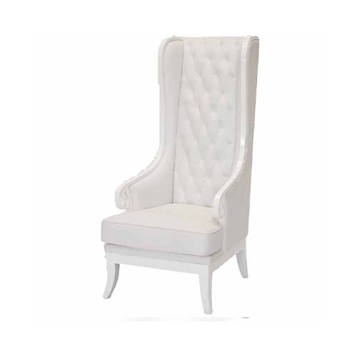 White Leather Throne