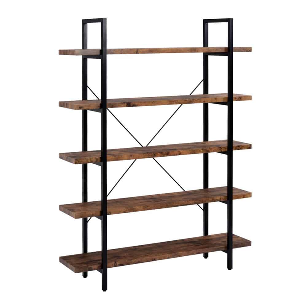 Rustic Backbar Shelves