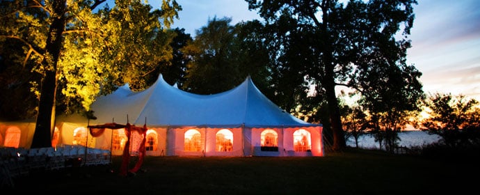 beautiful wedding tents